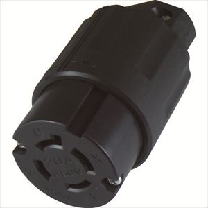 アメリカン電機　引掛形　ナイロンコネクタボディ　接地３Ｐ２０Ａ４８０Ｖ TRUSCO