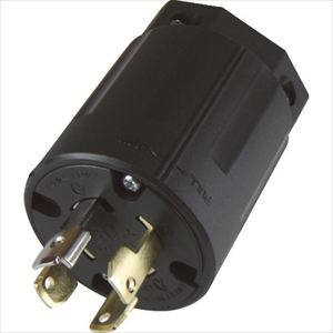 アメリカン電機　引掛形　ナイロンプラグ　接地３Ｐ３０Ａ２５０Ｖ TRUSCO