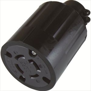 アメリカン電機　引掛形　ゴムコネクタボディ　接地３Ｐ３０Ａ２５０Ｖ TRUSCO