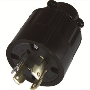 アメリカン電機　引掛形　ゴムプラグ　接地３Ｐ３０Ａ６００Ｖ TRUSCO