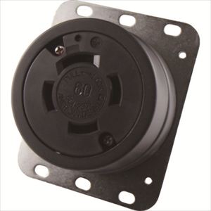 アメリカン電機　引掛形　埋込コンセント　接地３Ｐ６０Ａ２５０Ｖ TRUSCO