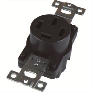 アメリカン電機　平刃形　埋込コンセント　接地３Ｐ２０Ａ２５０Ｖ TRUSCO
