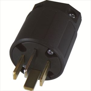 アメリカン電機　平刃形　ナイロンプラグ　接地３Ｐ２０Ａ２５０Ｖ TRUSCO