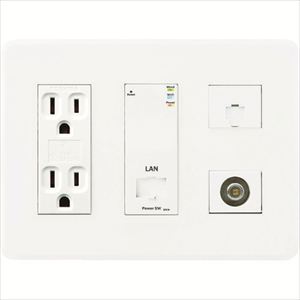Ａｂａｎｉａｃｔ　情報コンセント　ＴＥＬ／ＬＡＮ／ＴＶ（４Ｋ８Ｋ対応）／Ｗｉ－Ｆ TRUSCO
