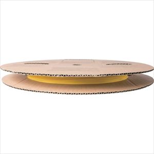 ＰＡＮＤＵＩＴ　熱収縮チュ－ブ　標準・長尺タイプ　黄　３０．５ｍ巻　収縮前内径１．６ｍｍ  HSTT06C4 TRUSCO