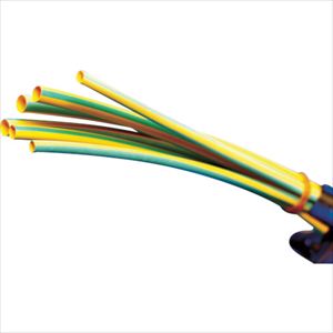 ＰＡＮＤＵＩＴ　熱収縮チューブ　イエローグリーン　（５本入）  HSTT5048545 TRUSCO