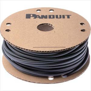 ＰＡＮＤＵＩＴ　熱収縮チューブ　標準・長尺タイプ　黒　３０．５ｍ巻　収縮前内径１２．７ｍｍ  HSTT50C TRUSCO