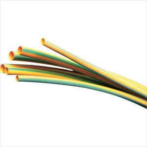 ＰＡＮＤＵＩＴ　熱収縮チューブ　イエローグリーン　（５本入）  HSTT7548545 TRUSCO