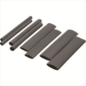 ＰＡＮＤＵＩＴ　熱収縮チューブ　サイズコンビネーションパック　ラージタイプ　黒  HSTTYK2 TRUSCO