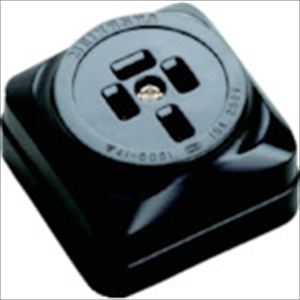 明工　接地３Ｐ１５Ａ角形コンセント TRUSCO