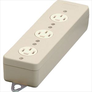 明工　３コ口タップ接地３Ｐコードなし TRUSCO