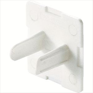 ＳＡＮＷＡ　電源タップ用コンセントキャップ　ホワイト　２プラグ抜け止め TRUSCO