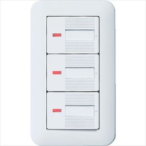 Ｐａｎａｓｏｎｉｃ　コスモワイド埋込パイロット・ほたるトリプルスイッチＢ TRUSCO