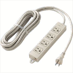 Ｐａｎａｓｏｎｉｃ　ＯＡタップ（接地１５Ａ形）（５Ｍコ－ド） TRUSCO