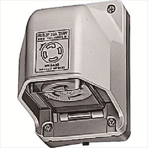 Ｐａｎａｓｏｎｉｃ　接地３Ｐ２０Ａ防雨コンセント TRUSCO