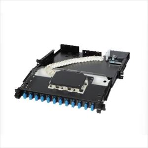 RD98-1SC24S ラックマウント型 スライド式スプライスユニット･省スペースタイプ･単心仕様 接続数24心 SC(2連式)