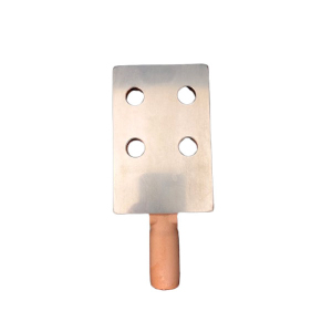 圧縮端子100SQ 4つ穴 導体円圧線用 接触面スズメッキ C4-SB100P