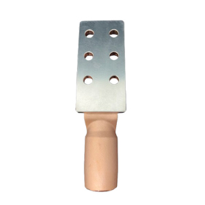 圧縮端子800SQ 6つ穴 導体円圧線用 接触面スズメッキ C6-SB800P