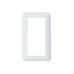 WTC7101W スイッチプレート(1連用)(ラウンド)(ホワイト)